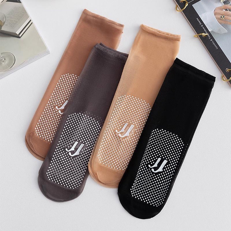 Kalsten | Invisible, non-slip crystal silk socks