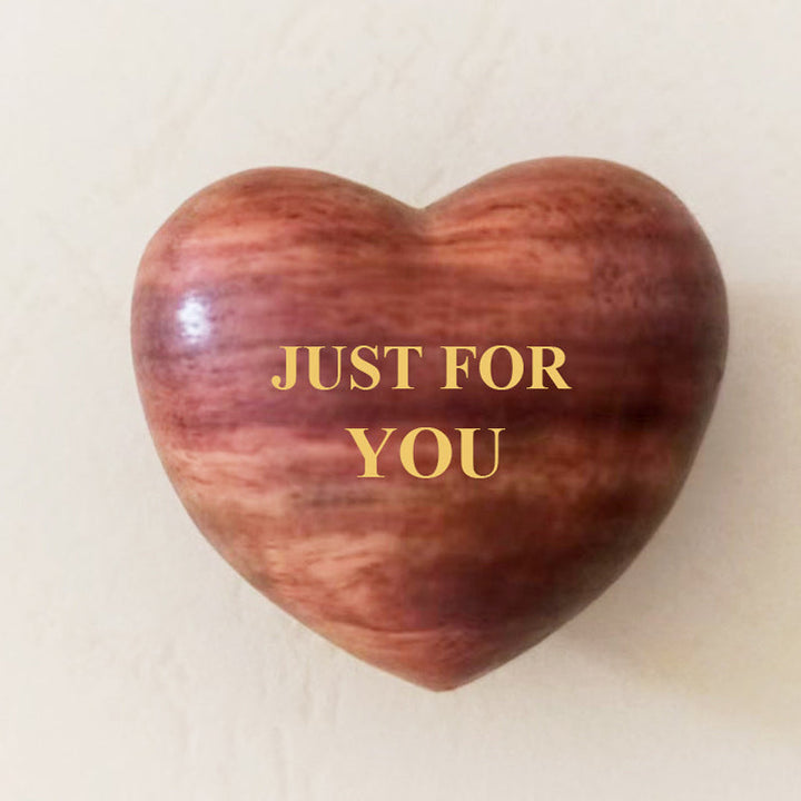 Kalsten | Small Pocket Hug Wooden Heart Token
