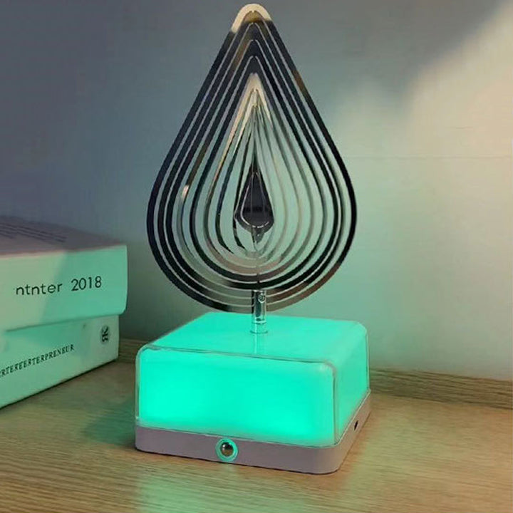 Rotating ambient light made of metal | Kalsten