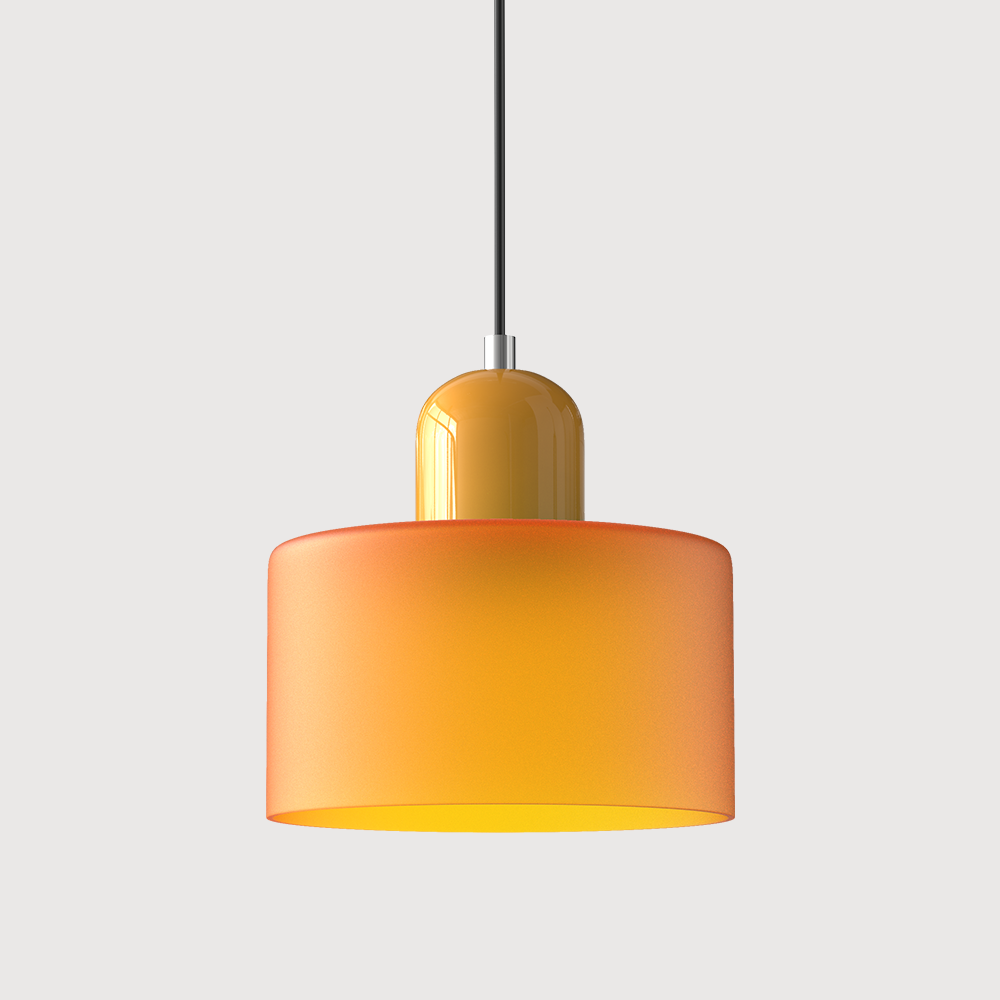 Modern Bauhaus Fresh Glass Pendant Light For Kitchen Island | Kalsten