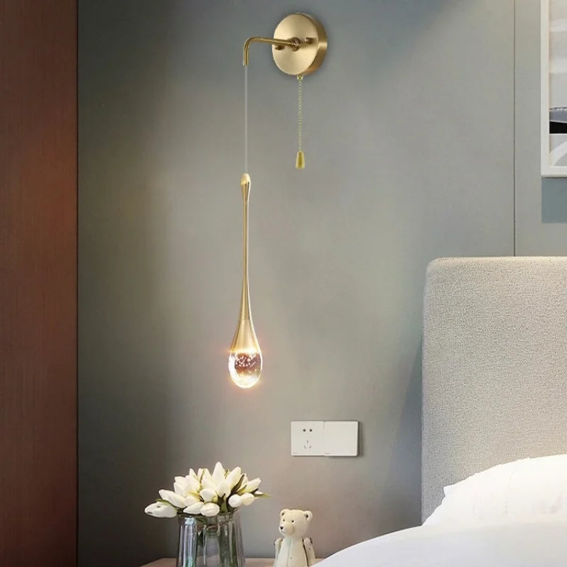 Elegant Drop-Shaped Wall Lamp - Luxury for Your Interior Kalsten