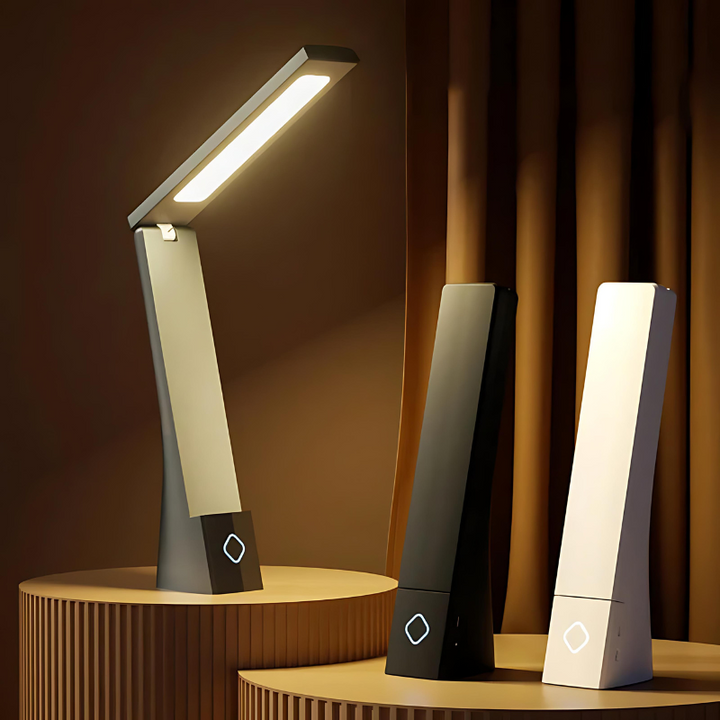 FoldLuxe – Foldable LED Table Lamp | Touch Control & Modern Minimalist Design | Kalsten