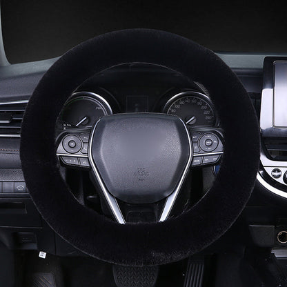 Skanto | Universal Plush Steering Wheel Cover