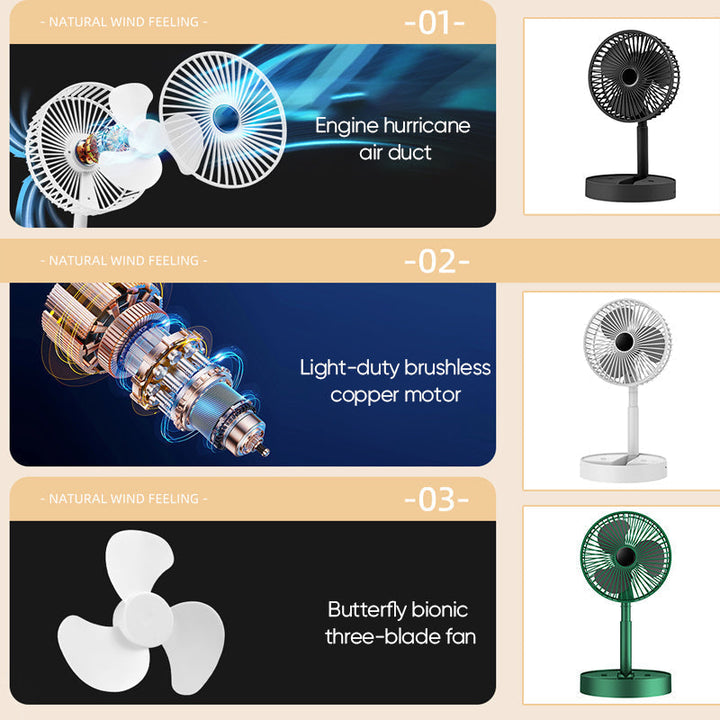 Kalsten | Telescopic Folding Fan