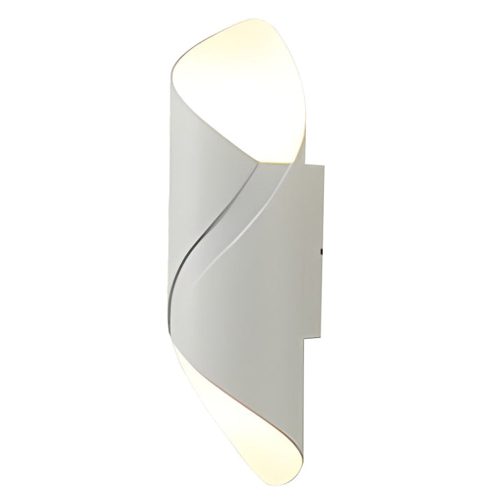 Modern Black Aluminum Outdoor Wall Lamp Kalsten