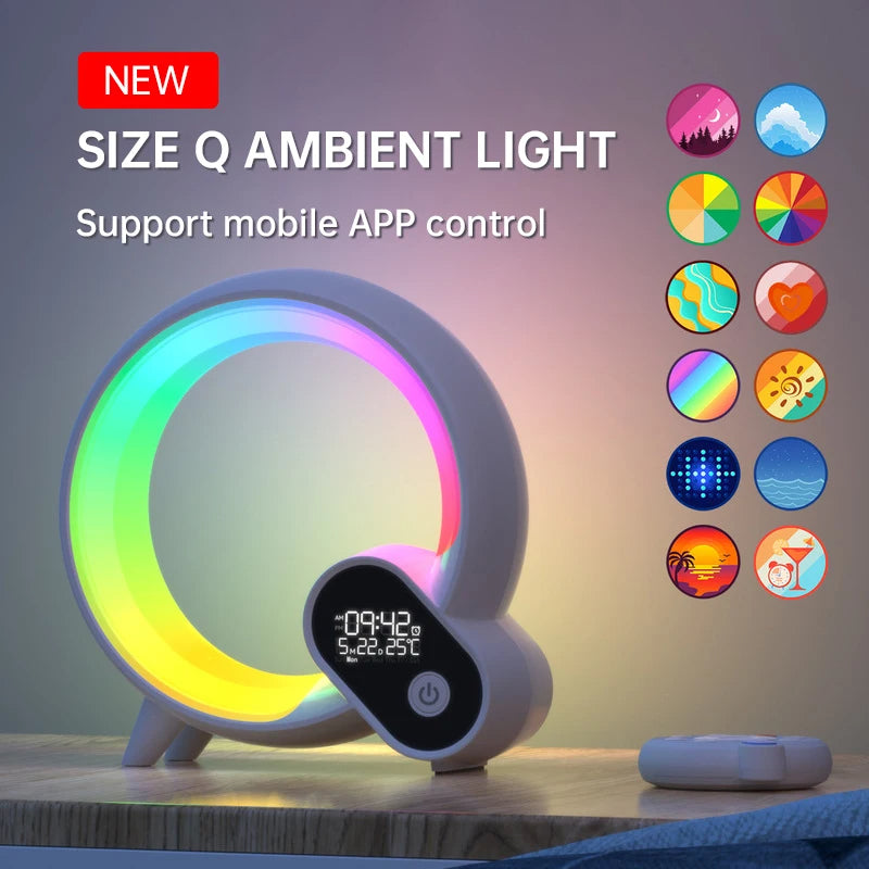 Moon Night Light Alarm Clock | Kalsten