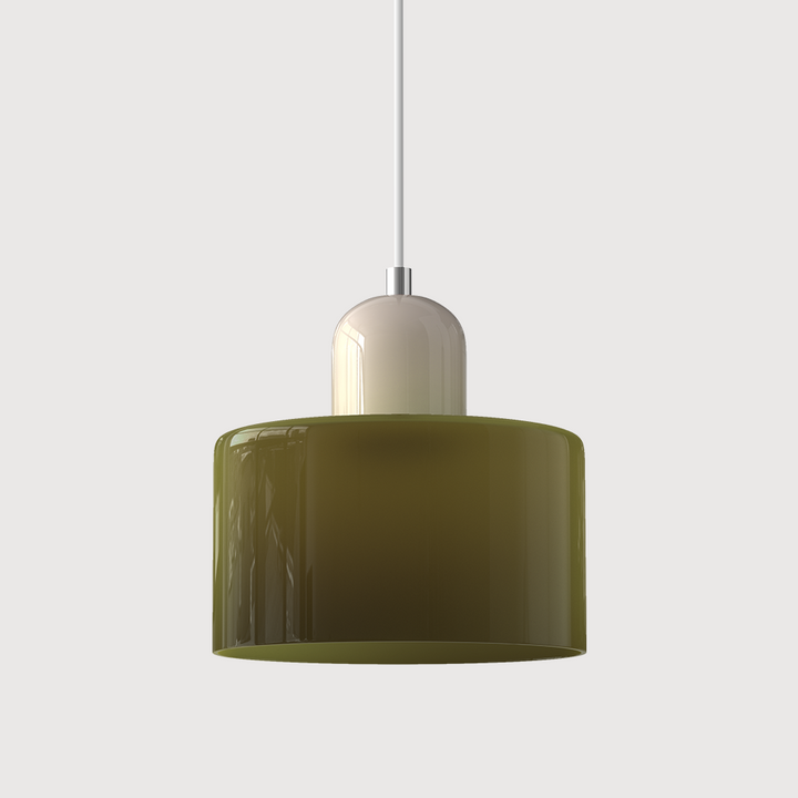 Modern Bauhaus Fresh Glass Pendant Light For Kitchen Island | Kalsten