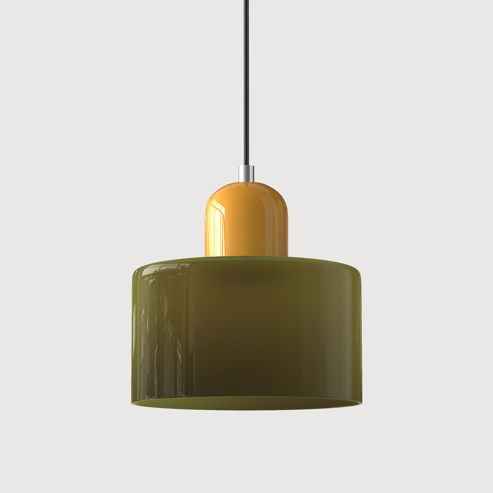 Modern Bauhaus Fresh Glass Pendant Light For Kitchen Island | Kalsten