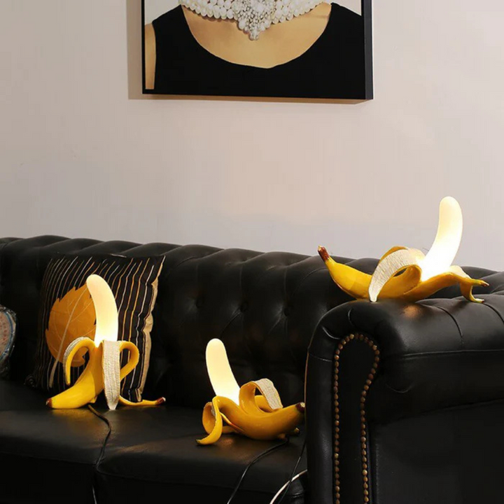 Golden Banana LED Table Lamp | Kalsten