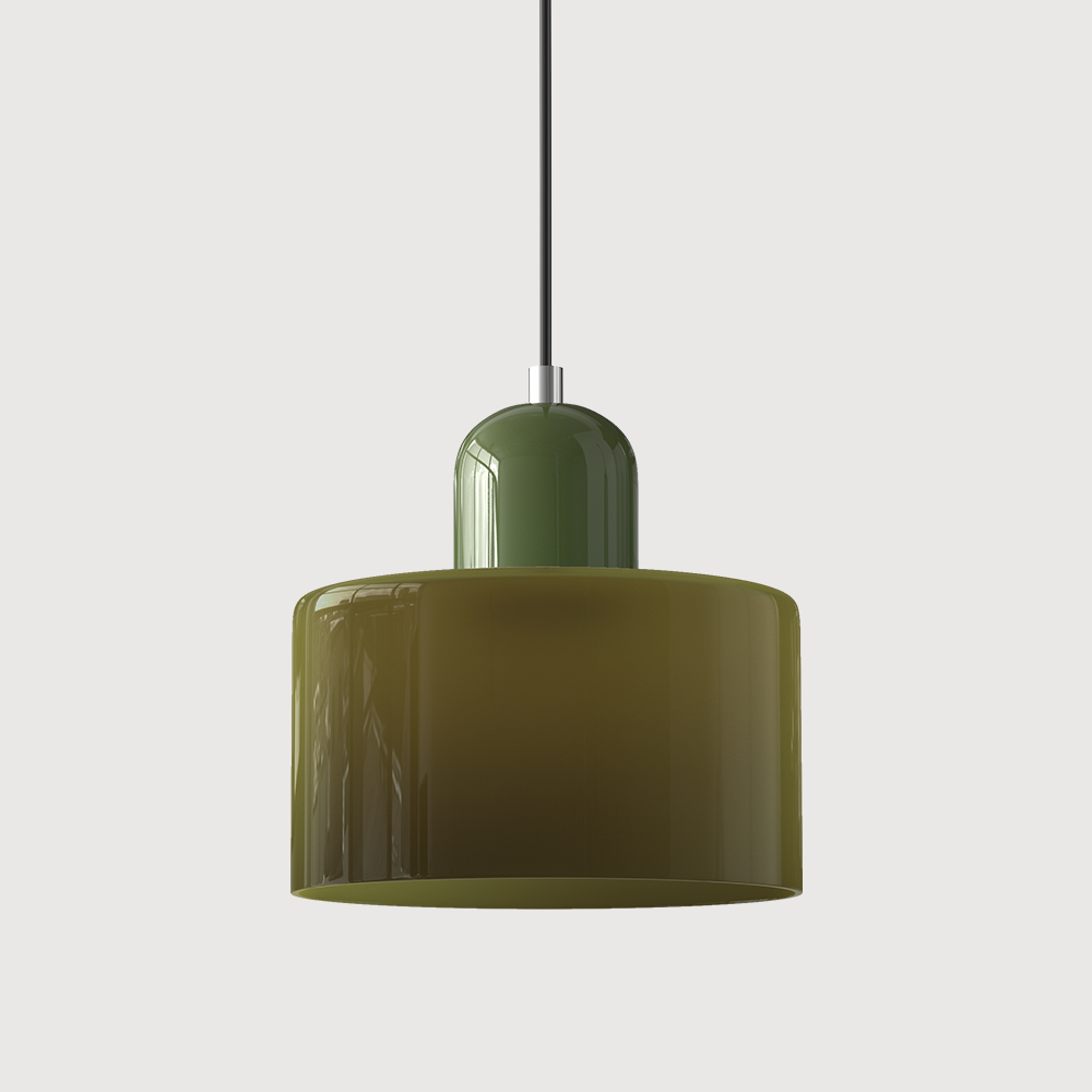 Modern Bauhaus Fresh Glass Pendant Light For Kitchen Island | Kalsten