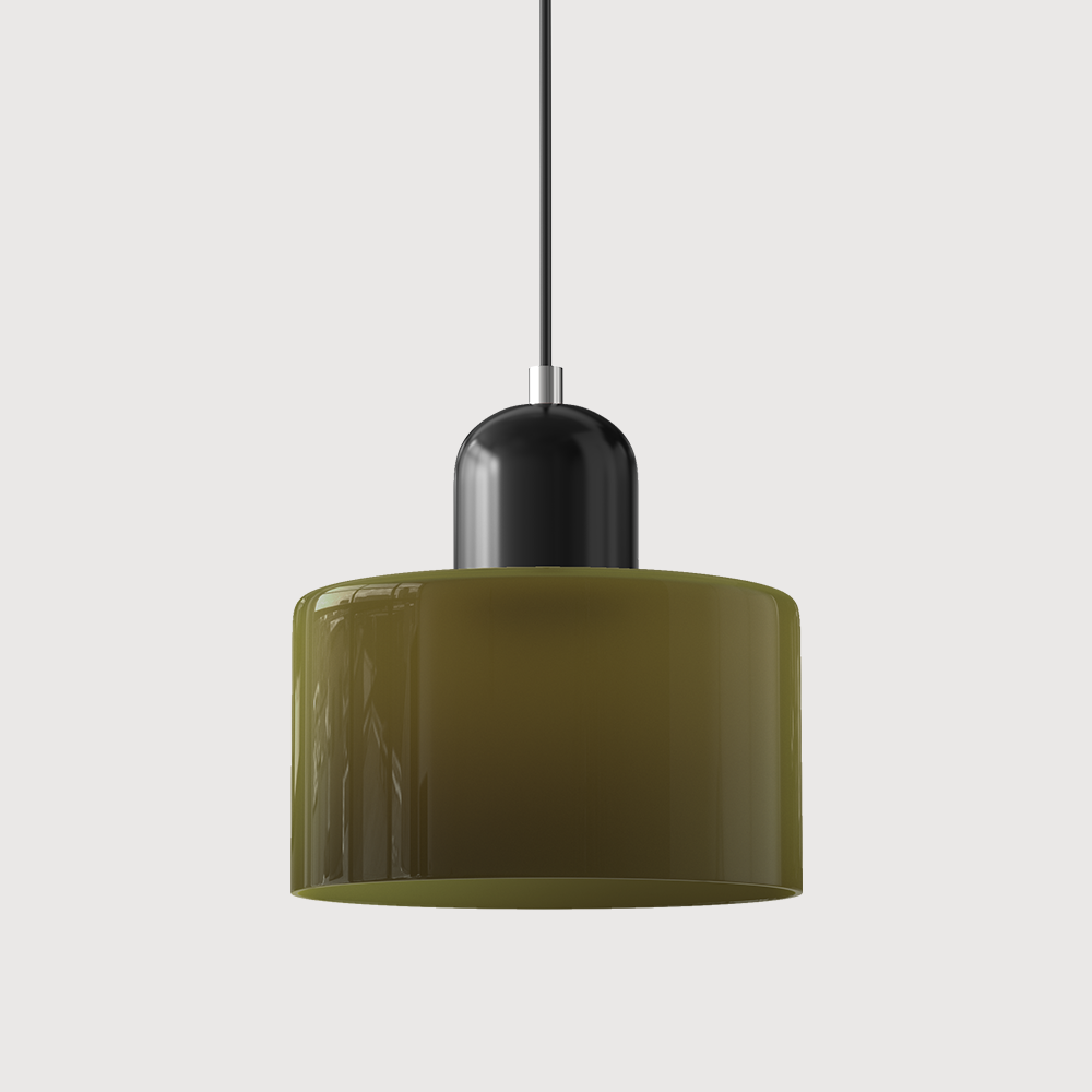 Modern Bauhaus Fresh Glass Pendant Light For Kitchen Island | Kalsten