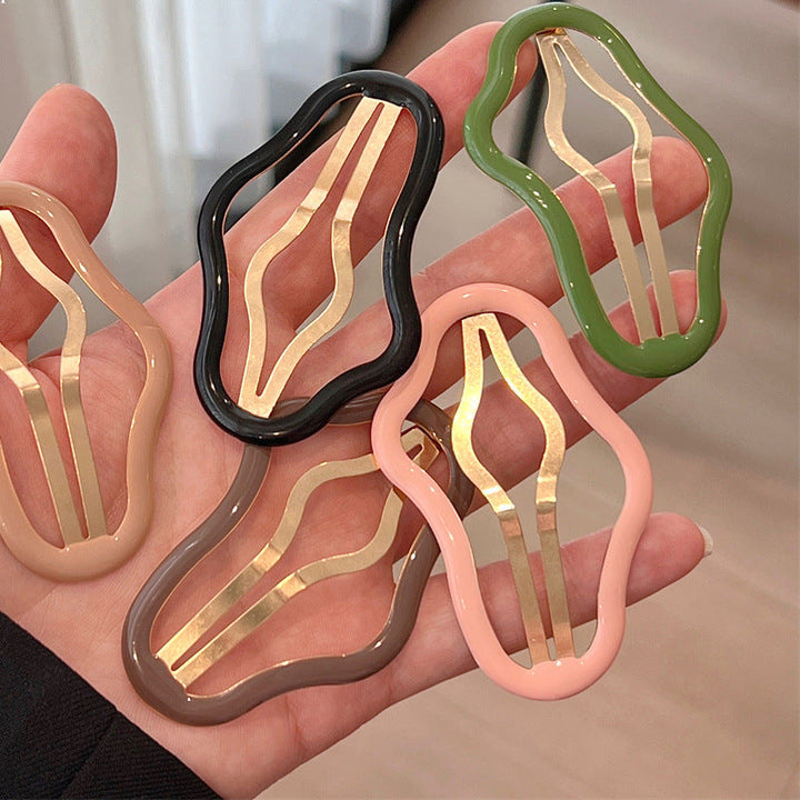 Cloud-shaped hollow fringe clip | Kalsten