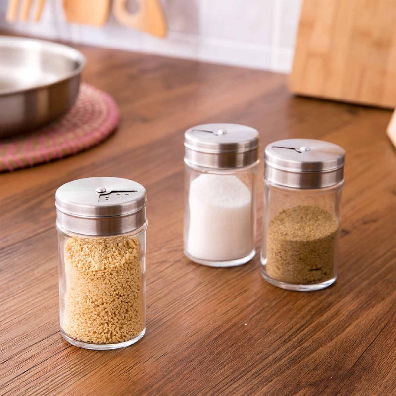 Kalsten | Glass Spice Jars Set