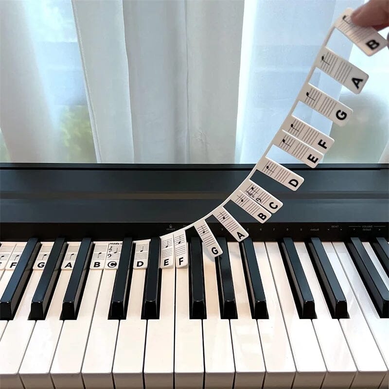 Kalsten | Removable Piano Keyboard Note Labels
