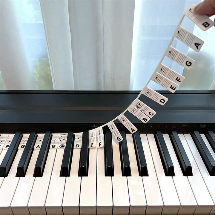 Kalsten | Removable Piano Keyboard Note Labels
