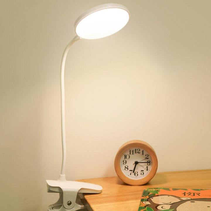 Kalsten | Simple LED Clip Desk Lamp rechargeable Eye Protection Night Light