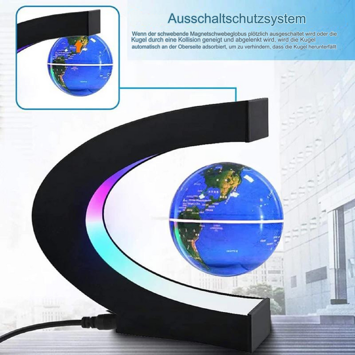 Armstrong Floating LED Globe – Magnetic Levitation Lamp