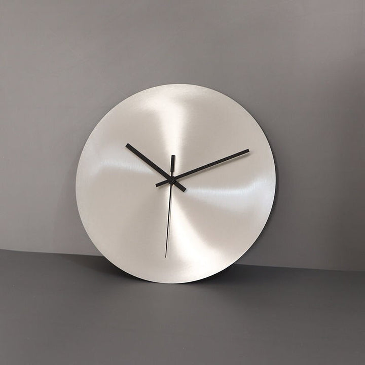 TijdStaal Wall Clock – Modern Stainless Steel Clock with Sleek Design and Large Numbers | Kalsten
