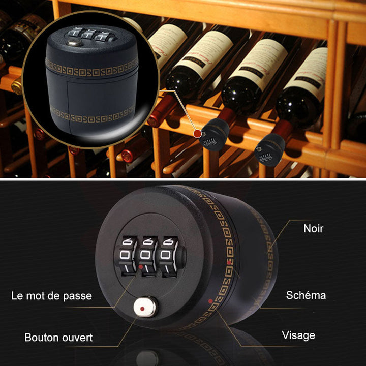 Wine Bottle Password Lock | Kalsten