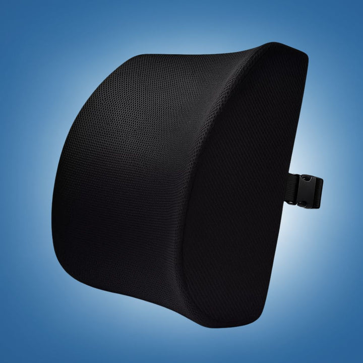 DriveEase | Car Lumbar Support Cushion – Memory Foam Relief – Breathable Mesh – Ideal for Commute & Long Drives Kalsten