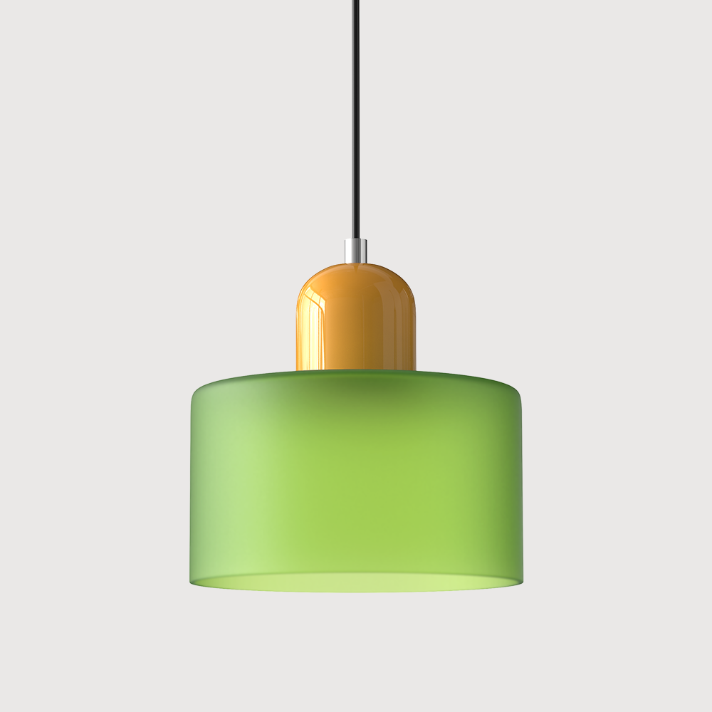 Modern Bauhaus Fresh Glass Pendant Light For Kitchen Island | Kalsten