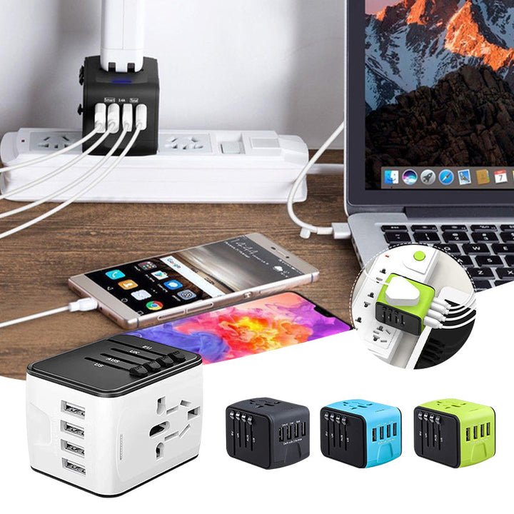 Universal Travel Adapter with Voltage Converter