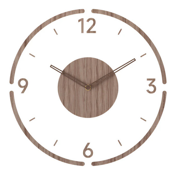 Nock Wall Clock – Stylish & Silent Clock for Living Room or Bedroom | Kalsten