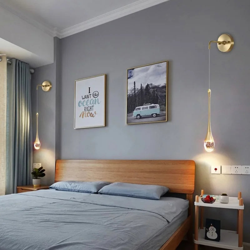 Elegant Drop-Shaped Wall Lamp - Luxury for Your Interior Kalsten