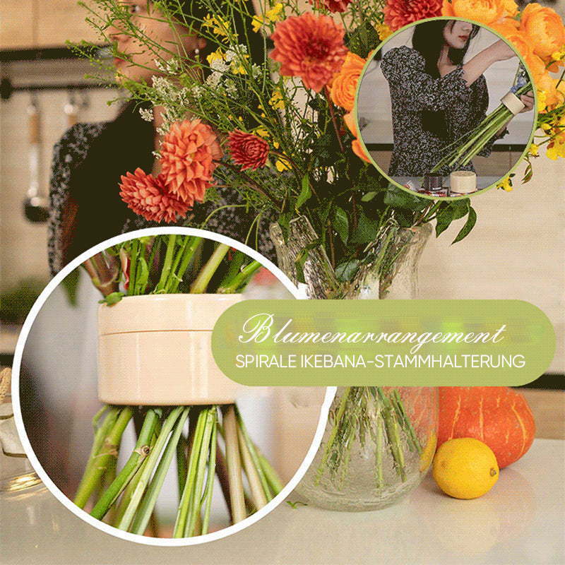 Spiral Ikebana Stem Holder | Kalsten