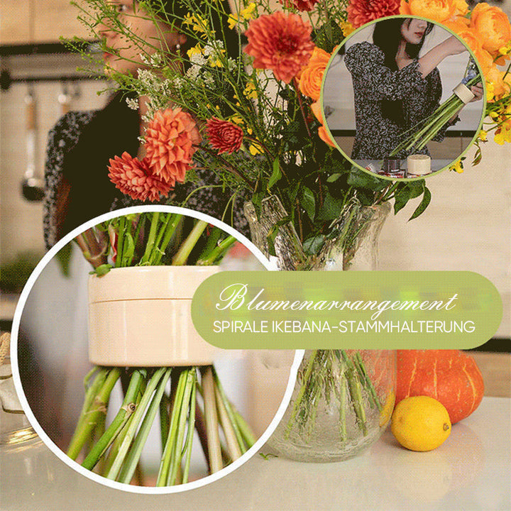 Spiral Ikebana Stem Holder | Kalsten
