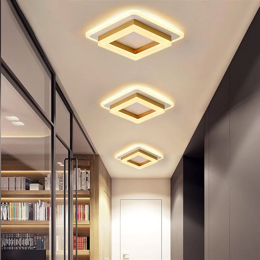 Square LED Ceiling Light for Modern Homes