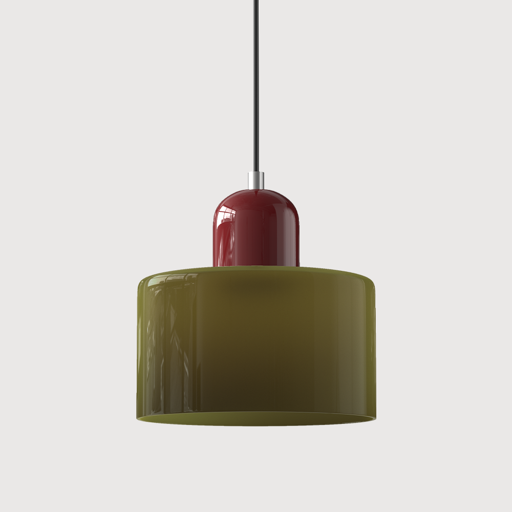Modern Bauhaus Fresh Glass Pendant Light For Kitchen Island | Kalsten