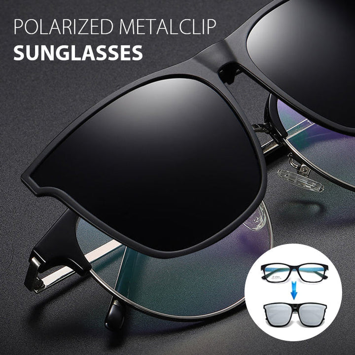 Kalsten | New polarized clip-on folding sunglasses