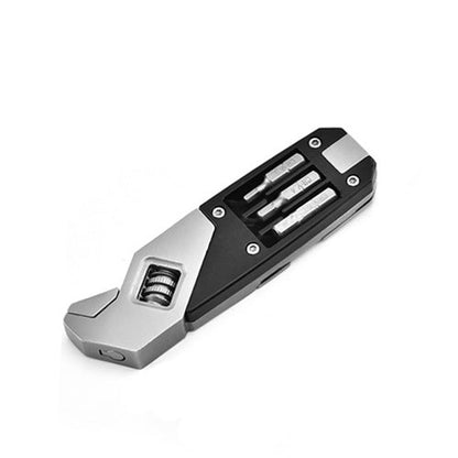 Skanto | Multifunctional Portable Stainless Steel Adjustable and Foldable Allen Wrench with Screwdriver, for Daily Use
