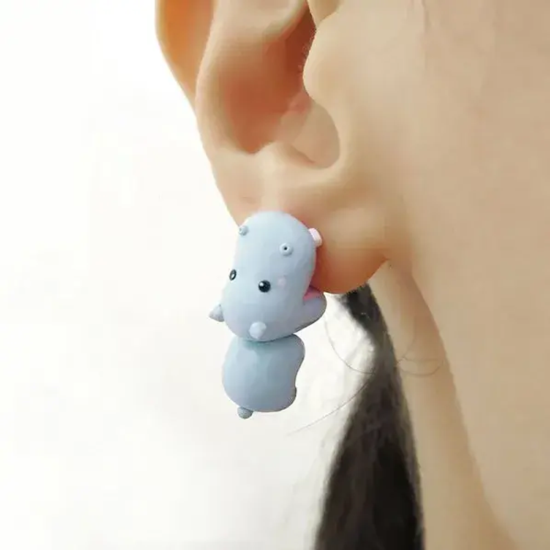 Kalsten | Cute Animal Bite Earrings, 1 Pair