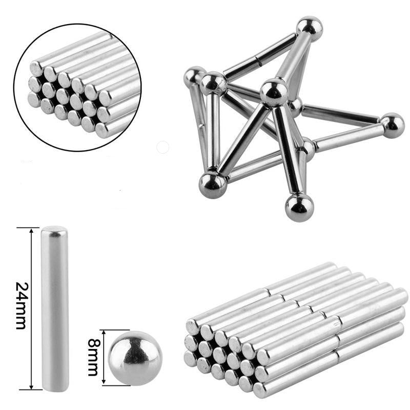 Kalsten | DIY magnetic balls and rod set