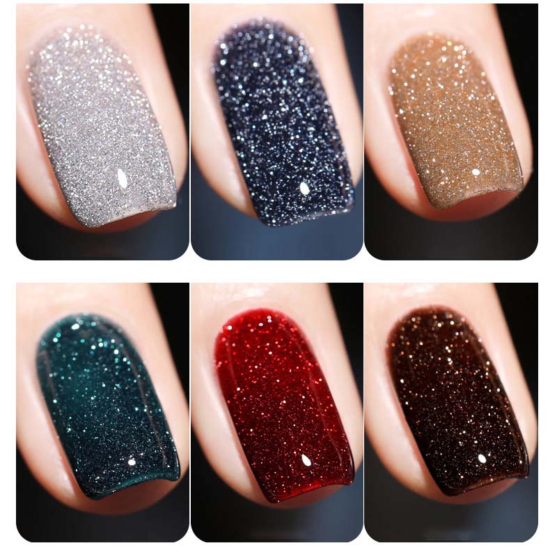 Glitter and diamond nail polish (8ml) | Kalsten