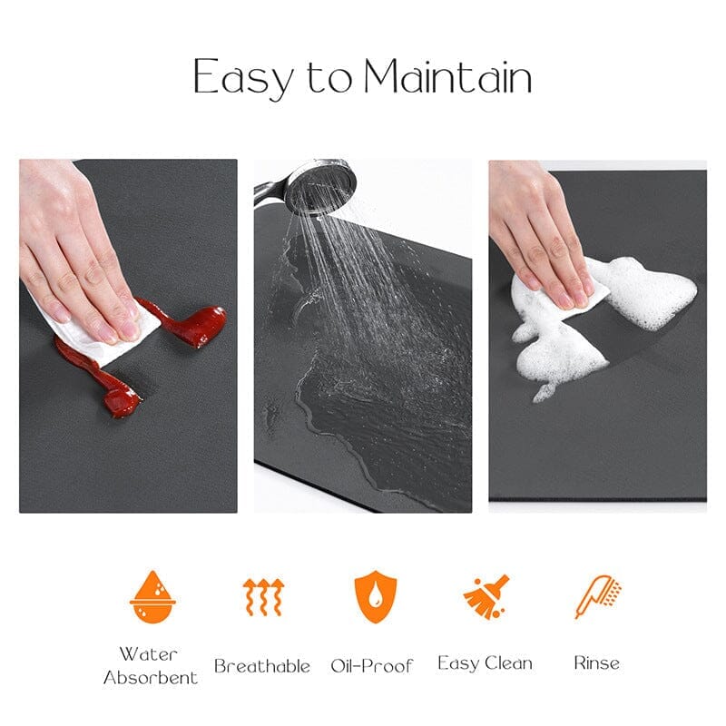 Kitchen Super Absorbent Drying Mat | Brehn