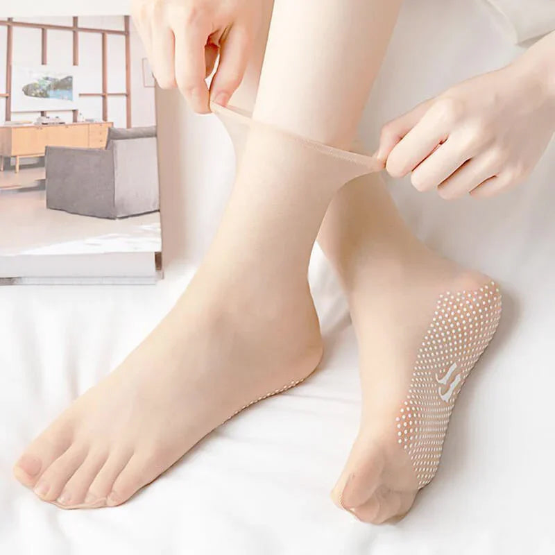 Kalsten | Invisible, non-slip crystal silk socks