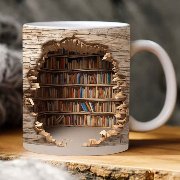 3D Library Mug Note | Kalsten