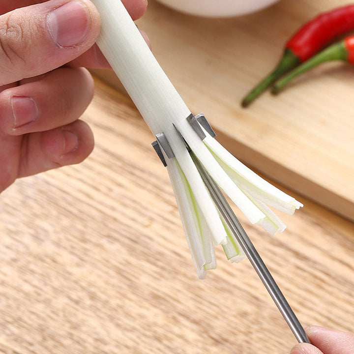 Stainless Steel Plum Blossom Onion Cutter | Kalsten