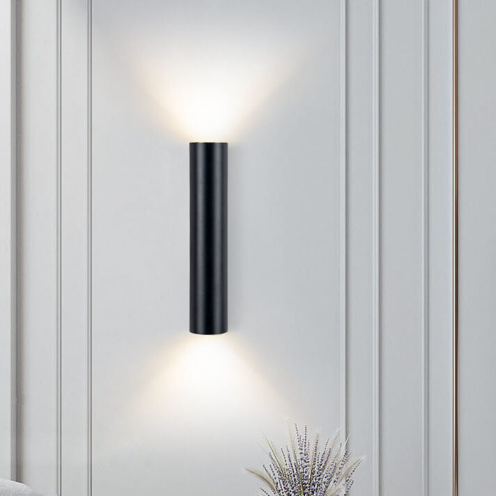 Aluminum Cylinder Wall Lamp – 2 Light