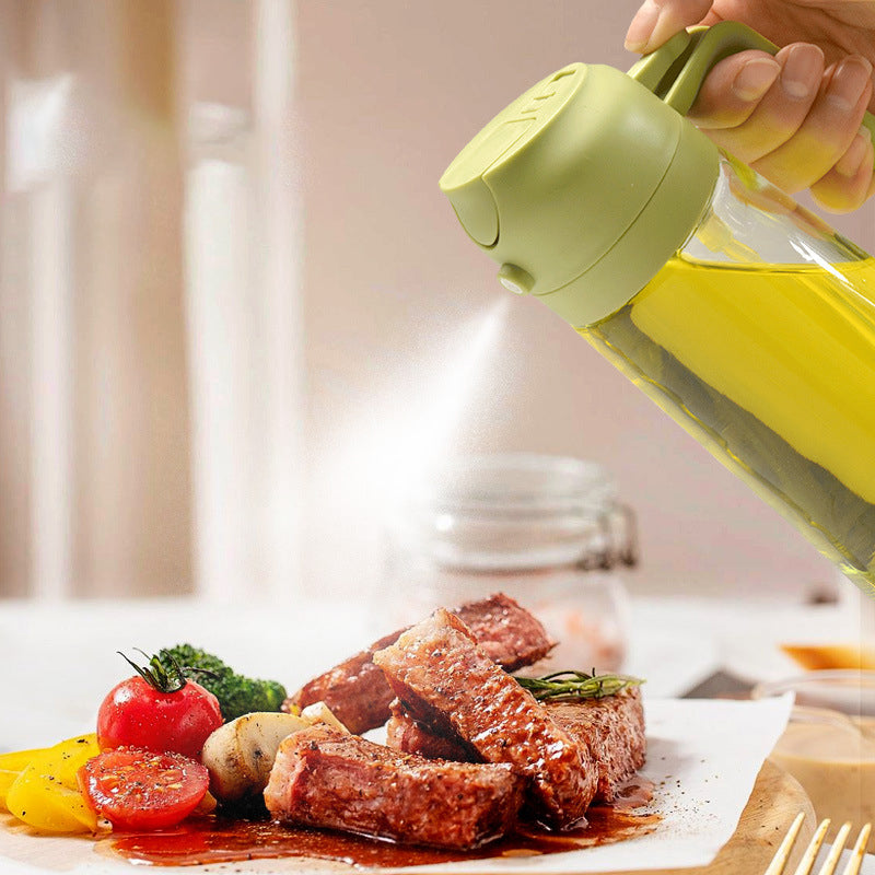 2 in 1 glass oil sprayer and dispenser | Kalsten