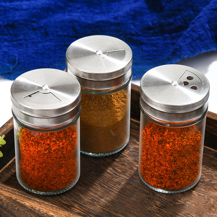 Kalsten | Glass Spice Jars Set
