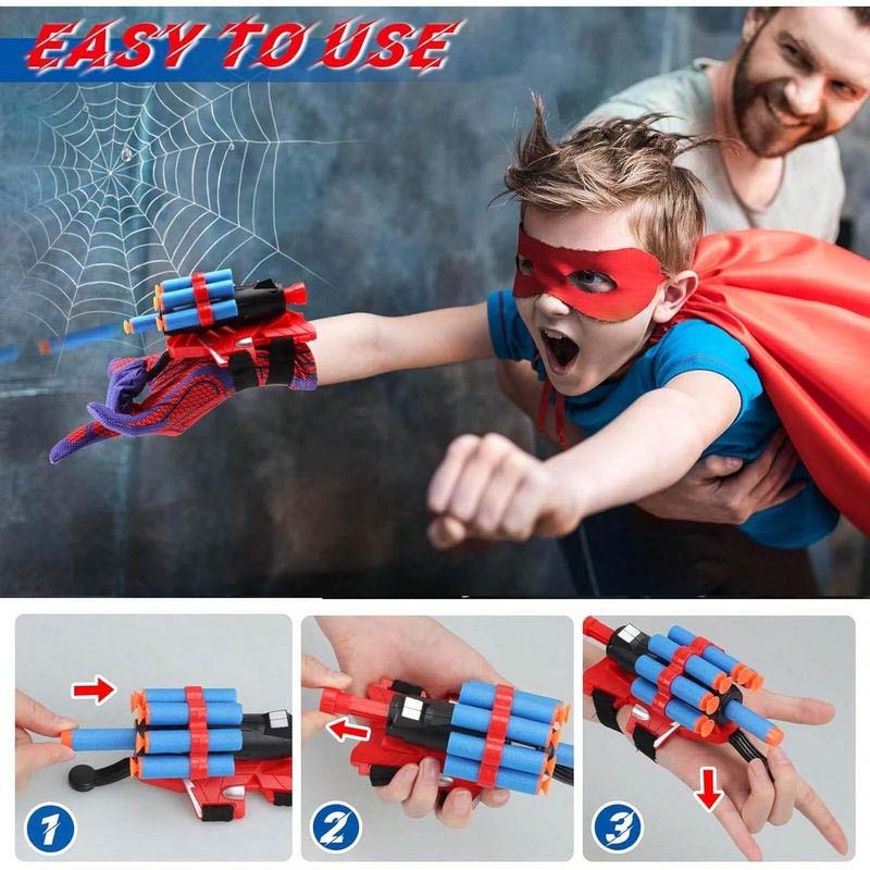 Kalsten | Web Shooter Toy with Spider Glove Launcher