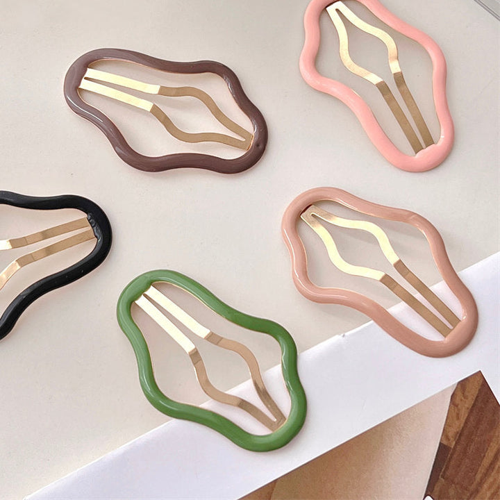 Cloud-shaped hollow fringe clip | Kalsten