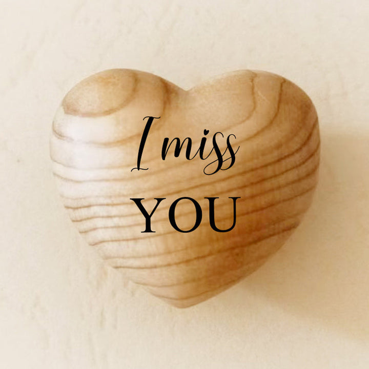 Kalsten | Small Pocket Hug Wooden Heart Token