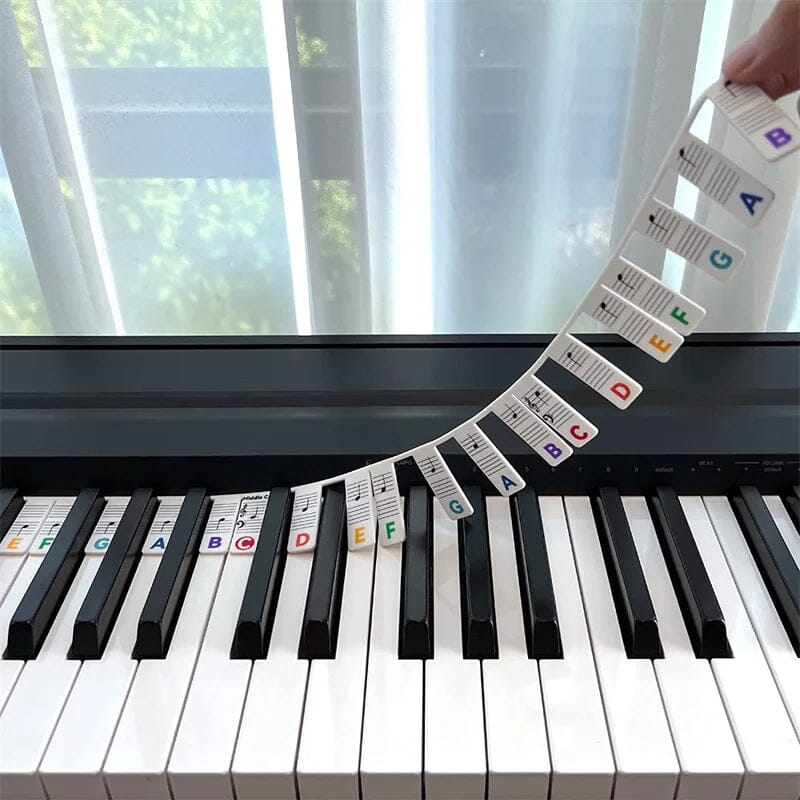 Kalsten | Removable Piano Keyboard Note Labels