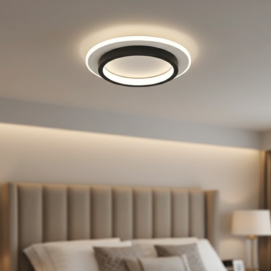 Float Dual-Light Halo Flush Mount