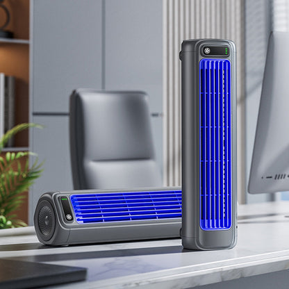 Cordless rechargeable air conditioner